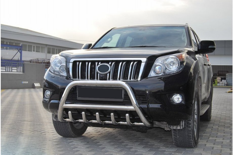 Toyota Land Cruiser Prado 150 2009-2023 Bull Bar WT003 (Stainless Steel) Photo 5