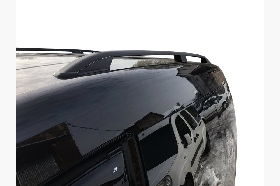 Volkswagen Caddy 2020- Roof Rails Skyport BLACK Image
