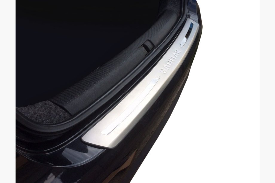 Volkswagen Jetta 2006-2011 Rear Bumper Protector Libao Stainless Steel Image