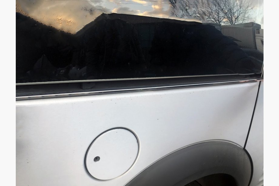 Fiat Doblo I 2005-2010 Molding for sliding door (2 pcs, stainless steel) Image