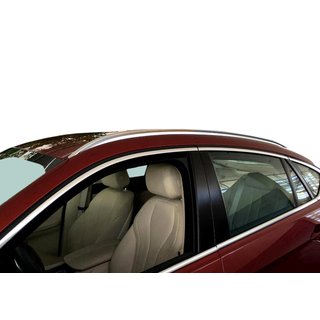 Integrated Chrome OEM Roof Rails (Aluminum, Adhesive Installation) BMW X6 F16 2014-2019 photo 1