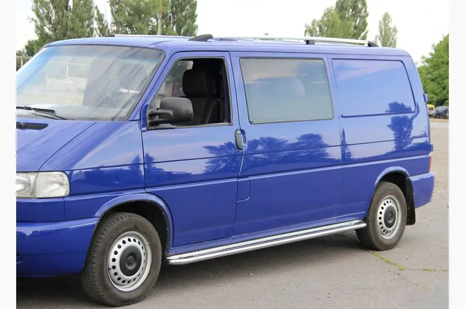 Volkswagen T4 Transporter 1990-2003 Chrome Roof Rails Image