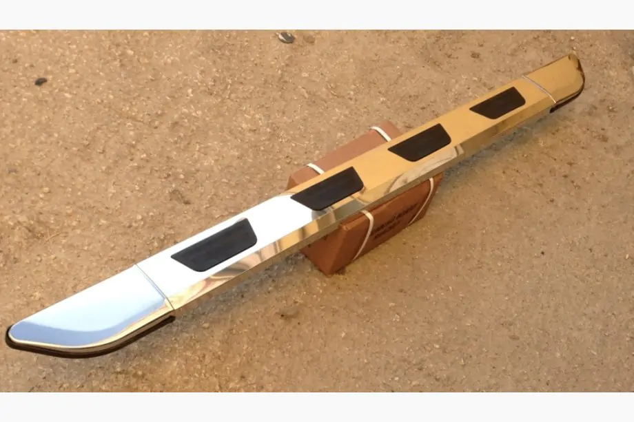 Renault Dokker 2013-2022 Side Steps Vison (2 pcs, Aluminum & Stainless Steel) Image