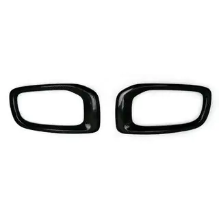 Fog light covers (2 pcs, carbon) Jeep Renegade 2014-