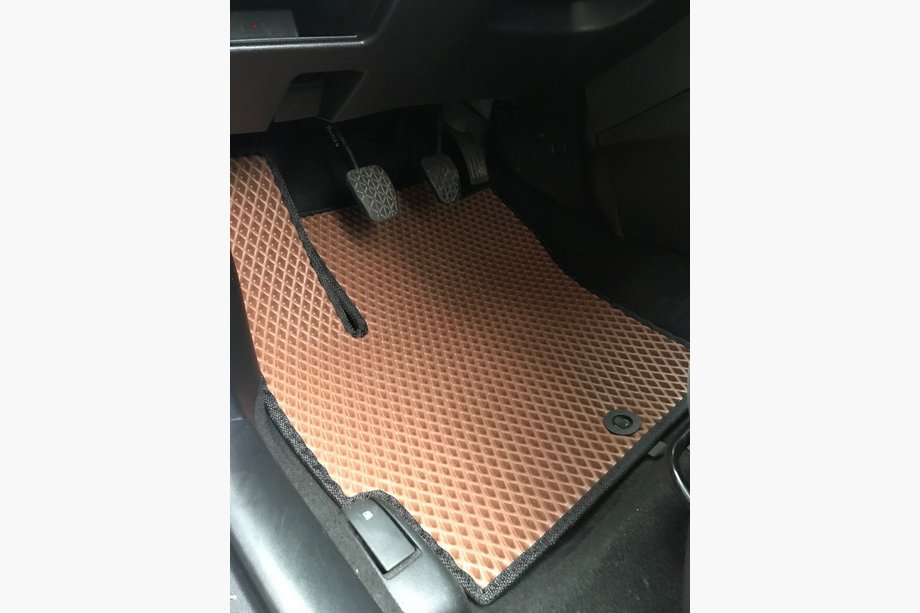 Mazda 3 2003-2009 EVA Floor Mats (brick red) Photo 1
