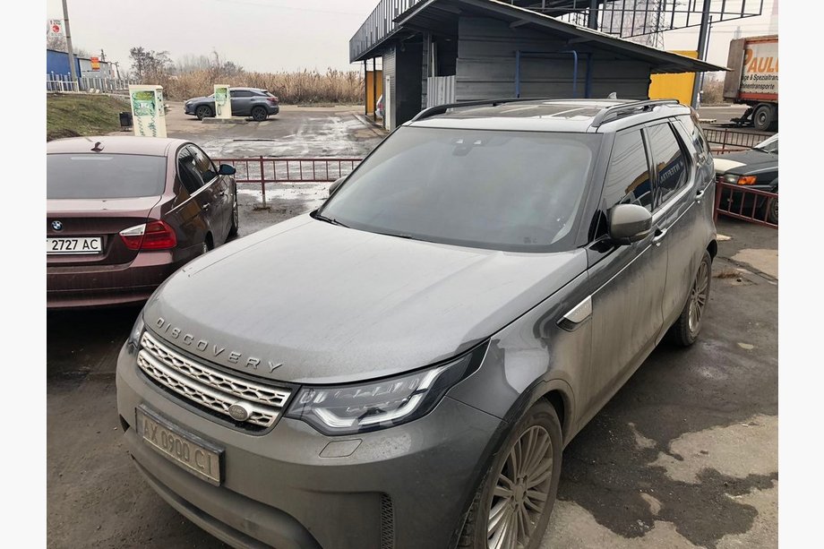 Land Rover Discovery V 2017- OEM Roof Rails (2 pcs) Black Photo 6