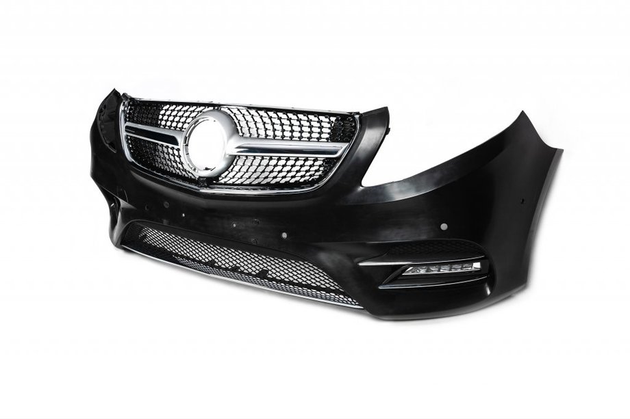 Mercedes Vito/V-class W447 2014- Front Grille Diamond (2014-2019 for V-Class) Photo 5
