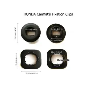 Honda oval carpet clip (new) photo 1