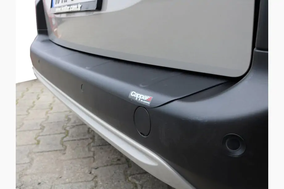 Opel Combo 2019- Rear Bumper Protector (ABS) Photo 1