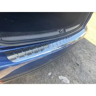 Rear Bumper Protector Carmos Stainless Steel