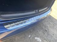 Volkswagen Touran 2003-2010 Rear Bumper Protector Carmos Stainless Steel photo 1