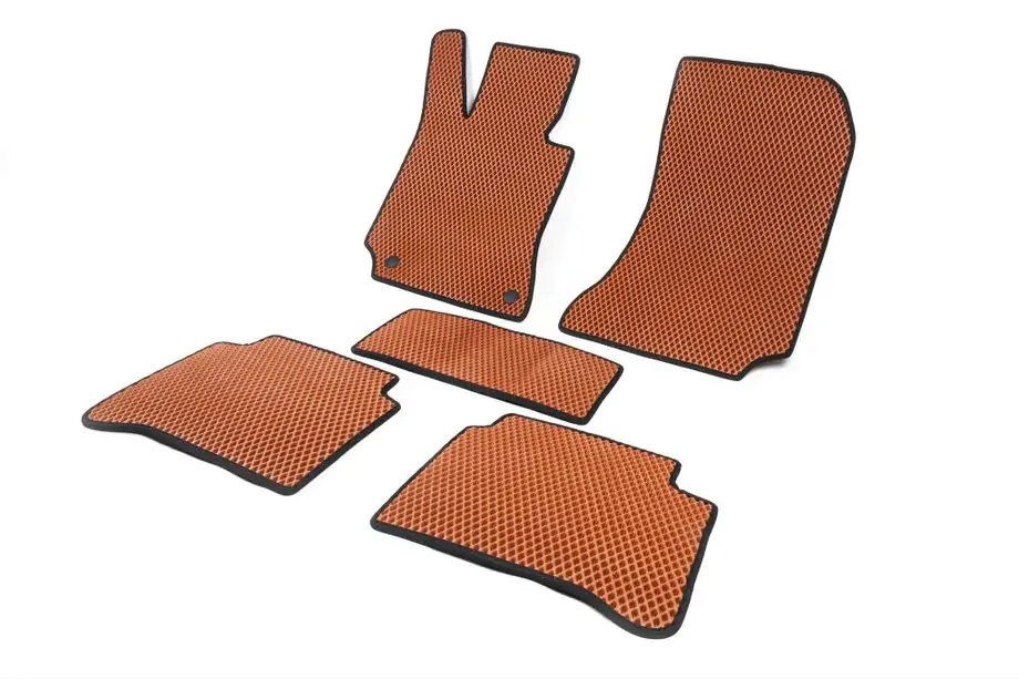 Mercedes CLS C218 2011-2018 EVA Floor Mats (brick red) Photo 1