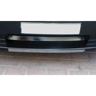 Front bumper chrome protector (stainless steel) photo 1