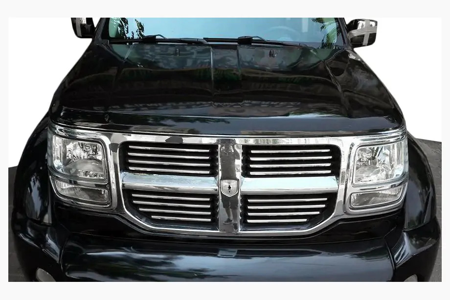 Dodge Nitro 2006-2011 Chrome Trim for Grille (Stainless Steel) Photo 1