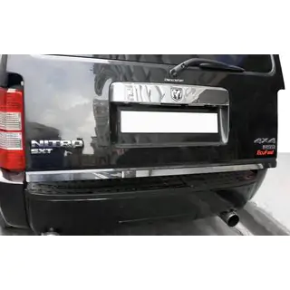 Trunk trim stainless steel photo 1