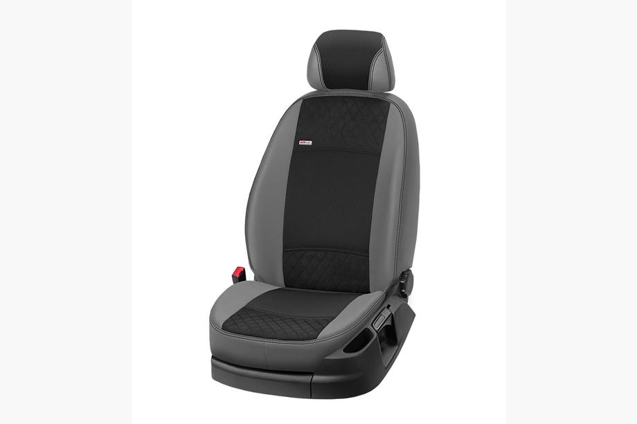 Hummer H2 2002-2009 Fabric Car Seat Covers Classic Antara 2020 (3 Rows) Photo 11