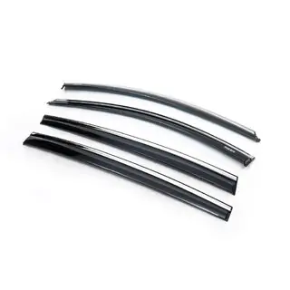 Window Deflectors with Chrome Trim HB (4 pcs, Niken) photo 1
