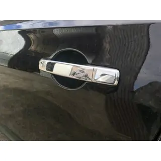 Chrome Door Handle Covers (4 pcs, Stainless Steel) photo 1