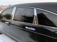 Honda CRV 2007-2011 Stainless Steel Door Pillar Trim (8 pcs) photo 6