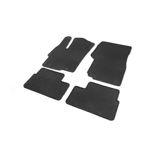 Rubber Floor Mats (4 pcs, Polytep) Mitsubishi Lancer X 2008- photo 1