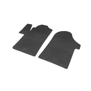 Rubber Floor Mats (2 pcs, Polytep) Mercedes Vito/V-class W447 2014- photo 1