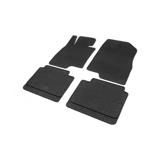 Rubber Floor Mats (4 pcs, Polytep) Mazda 3 2013-2019 photo 1