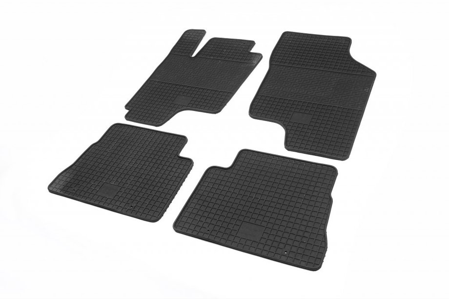 Hyundai Getz 2002- Rubber Floor Mats (4 pcs, Polytep) Image