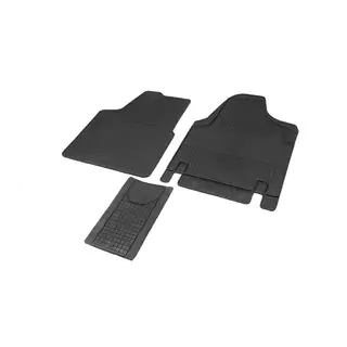 Rubber Floor Mats (3 pcs, Polytep)