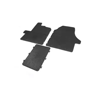 Rubber Floor Mats (3 pcs, Polytep)