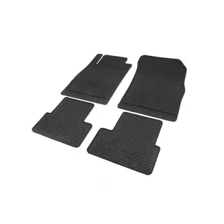 Rubber Floor Mats (4 pcs, Polytep)