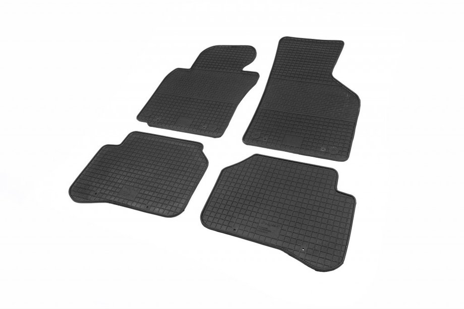 Volkswagen Tiguan 2007-2016 Rubber Floor Mats (4 pcs, Polytep) Image
