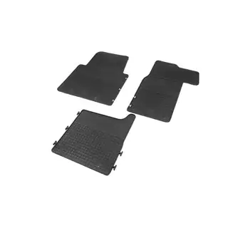 Rubber Floor Mats (3 pcs, Polytep)