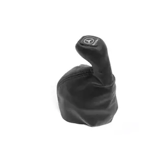 Gear shift boot and knob without frame (leather) photo 1