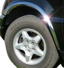 Mercedes ML W163 1997-2005 Fender flares (4 pcs, stainless steel) photo 1
