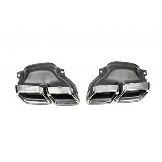 Exhaust Tips GLE63 AMG Mercedes GLE/ML сlass W166 2011-2018 photo 1