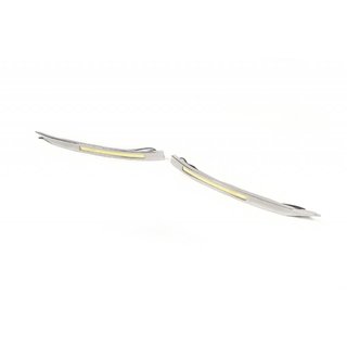 Daytime Running Lights Chrome (2014↗, LED) Fiat Doblo II 2010-2022 photo 2