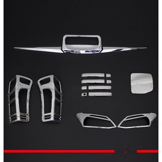 Set of Trim Covers (Chrome ABS) Isuzu D-Max 2011-2019