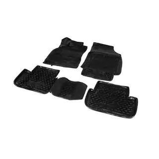 Rubber floor mats (4 pcs, Novline) Renault Fluence 2009-2016 photo 1