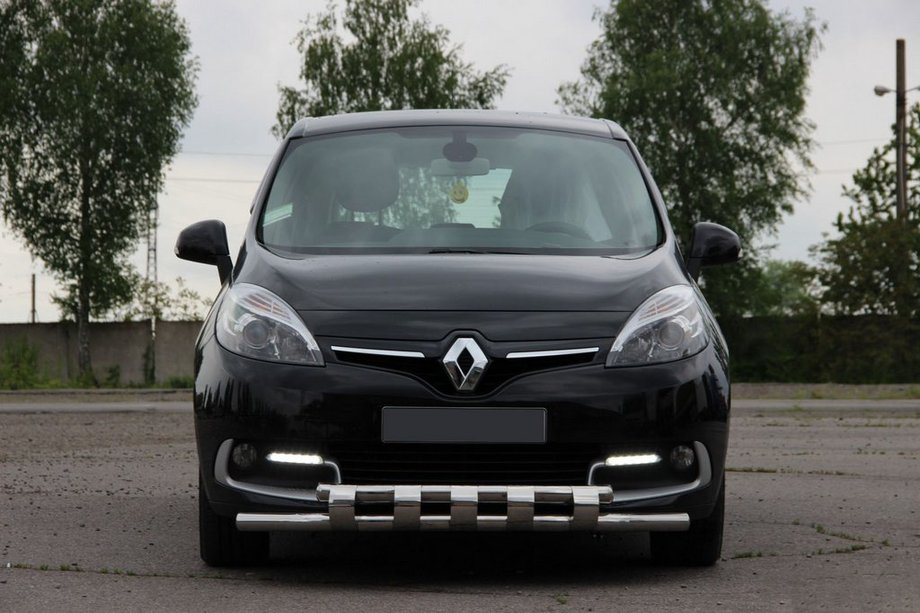 Renault Scenic/Grand 2009-2016 Front Bar ST015 (Stainless Steel) Photo 3