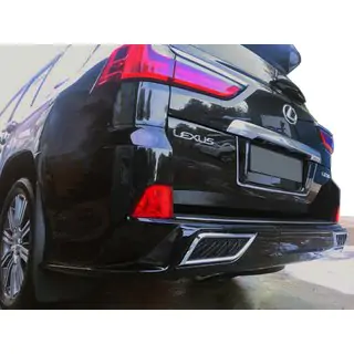 Rear bumper edge cover (2016+, 2 pcs)