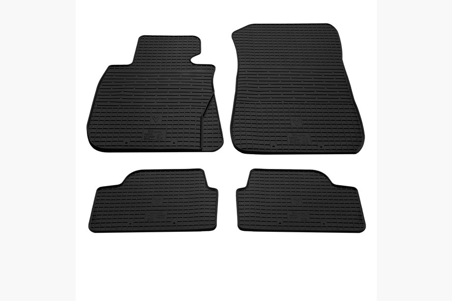 BMW 1 Series E81/E82/E87/E88 2004-2011 Rubber Floor Mats (4 pcs, Stingray Premium) Image