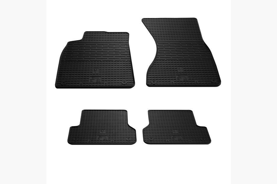 Audi A6 C7 2011-2017 Rubber Floor Mats (4 pcs, Stingray Premium) Photo 1