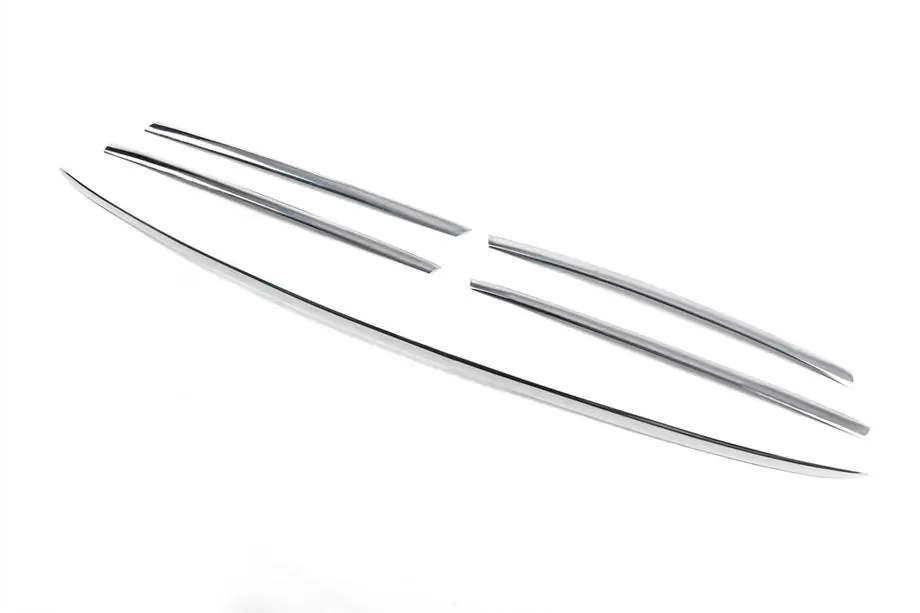 Mercedes Sprinter W901/902/903/904/905 1995–2006 Chrome trim for radiator grille frame (2002-2006, 5 pcs, stainless steel) Photo 3