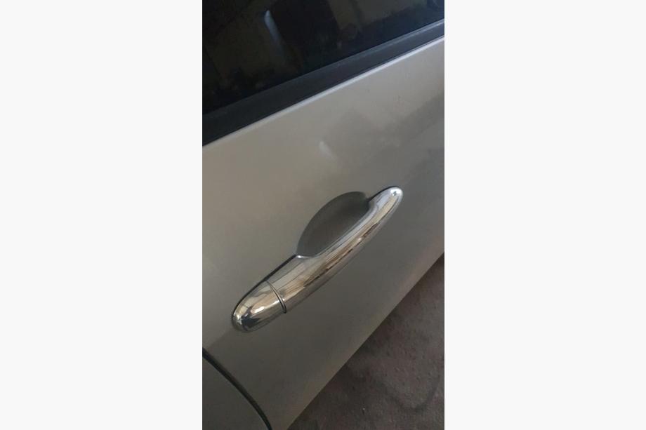 Nissan Primera P12 2002–2007 Chrome Door Handle Covers (4 pcs, Stainless Steel) OmsaLine - Italian Stainless Steel Photo 1