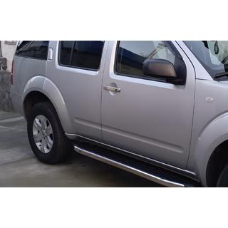 Chrome Door Handle Covers (2 pcs, Stainless Steel) Nissan Pathfinder R51 2005-2014 photo 4