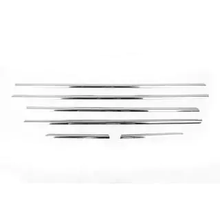 Exterior window trim stainless steel (4 pcs) photo 2