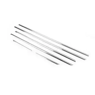 Exterior window trim stainless steel (4 pcs) photo 3