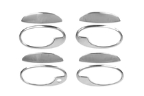 Opel Meriva 2002-2010 Chrome Door Handle Covers (4 pcs, Stainless Steel) photo 2