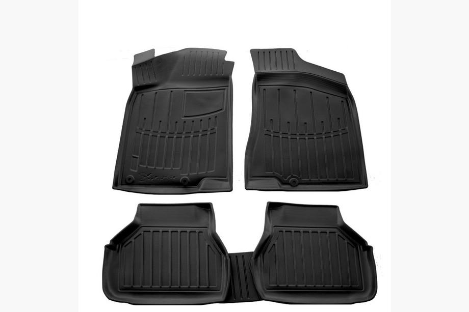 Volkswagen Passat B4 1993-1996 Stingray 3D Rubber Floor Mats (5 pcs, Polyurethane) Image