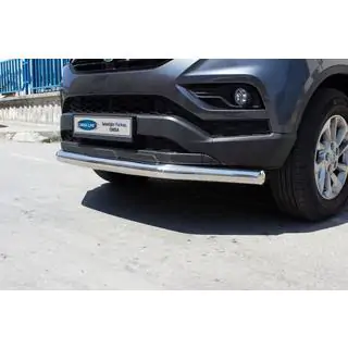 Front Bar Texas (76mm, Stainless Steel) SsangYong Musso II 2018– photo 3